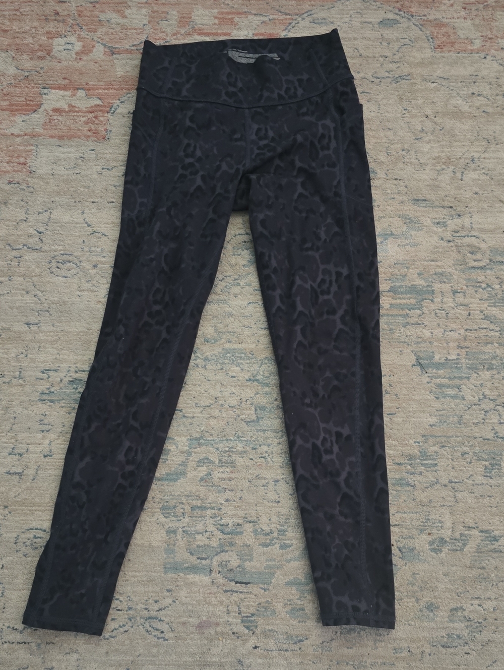 all in motion Black Leopard Print Kids Leggings